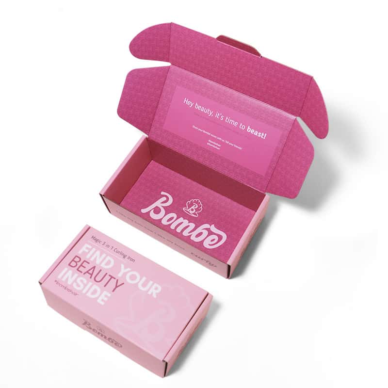 pink birthday box