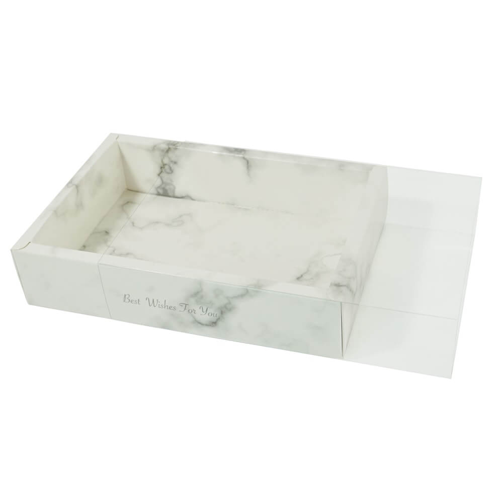white marble box