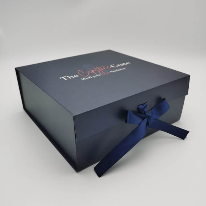 Navy Gift Box with logo