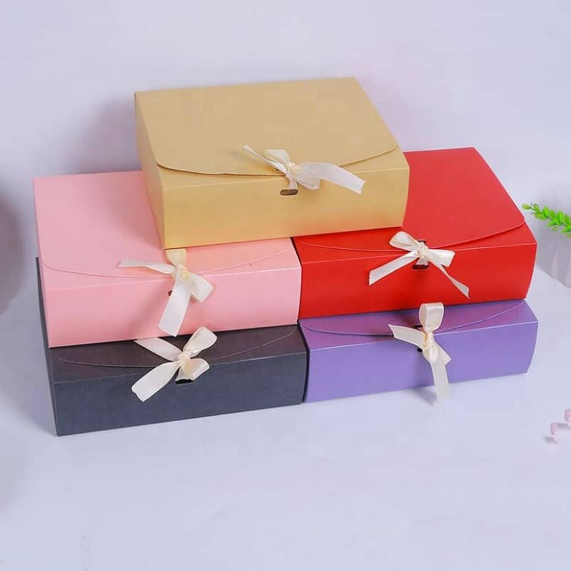 CUSTOMIZED Colored Gift Boxes