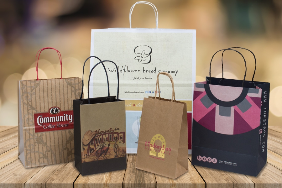 wholesale paper bags with logo